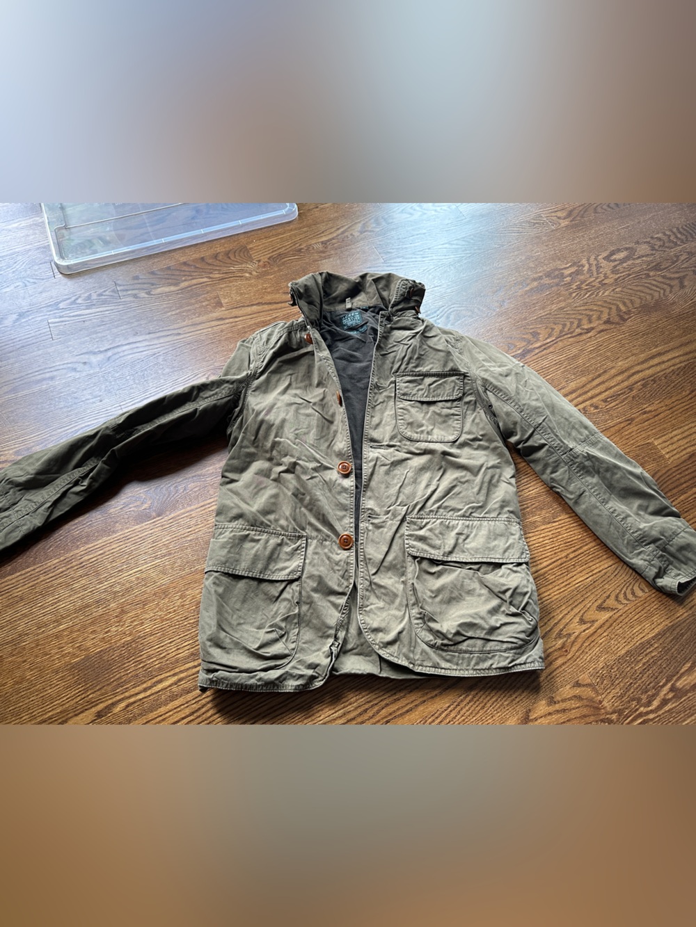 J. Crew Olive Green Military Field Hunting Jacket